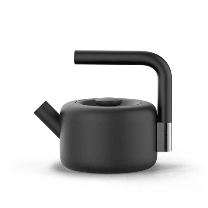 Fellow Clyde Stovetop Tea Kettle - accessories in black plastic